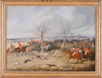 Scène de chasse - En pleine course